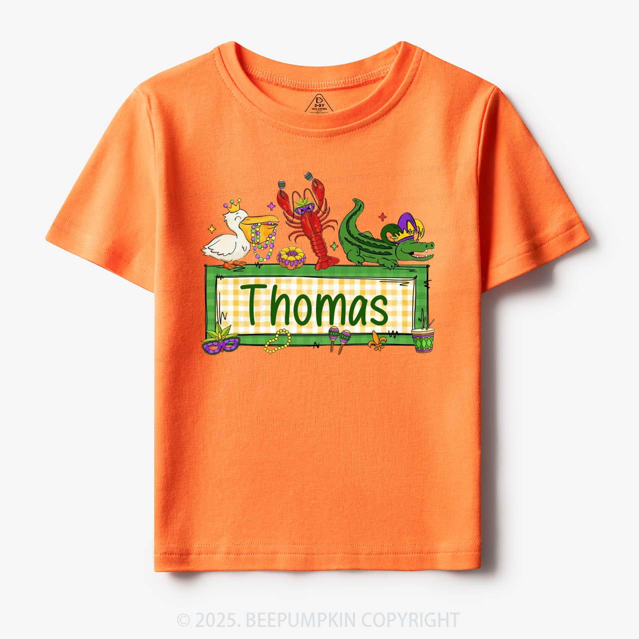 Personalized Tiny Parade Nameset Toddler&Kid's Tees Beepumpkin