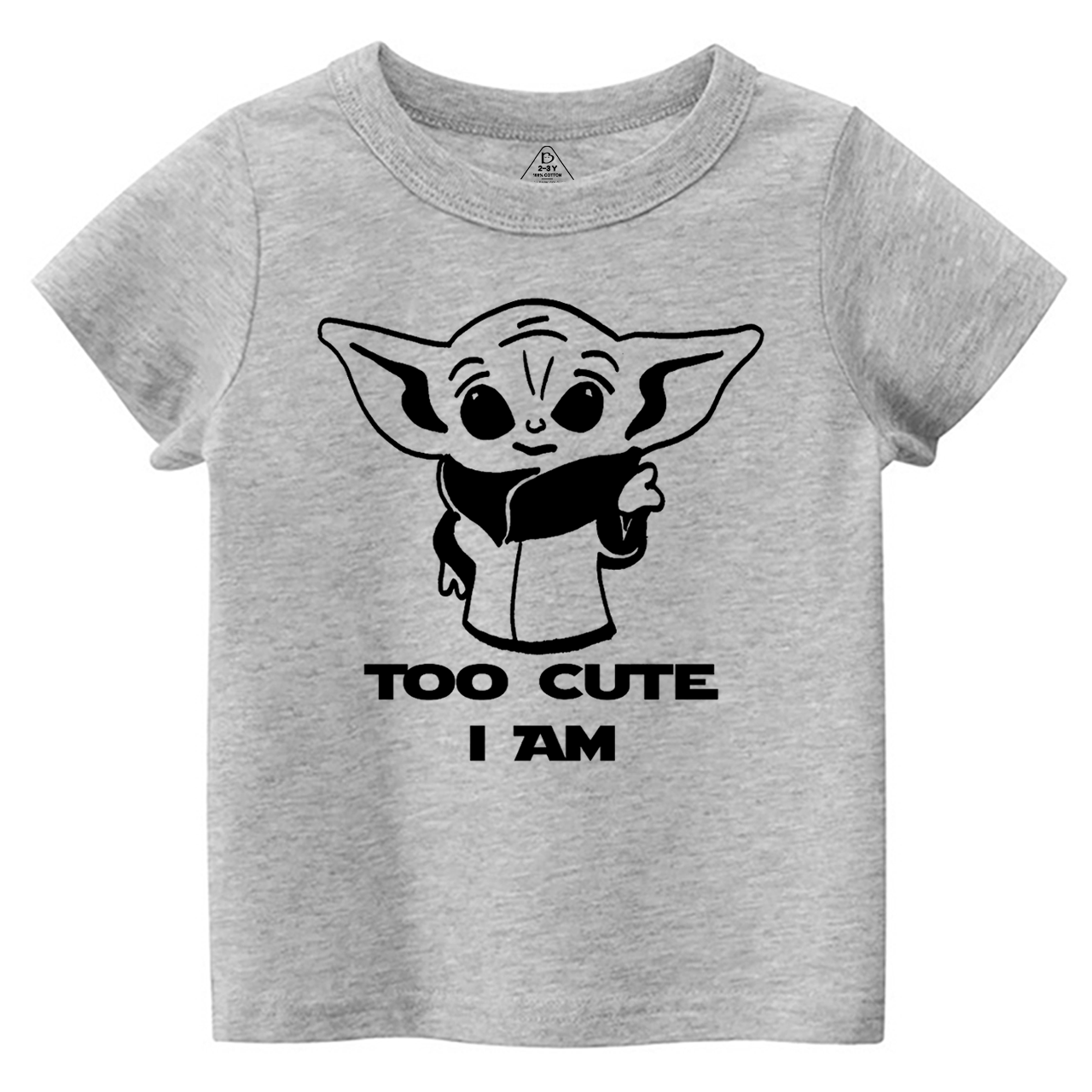 Too Cute I Am Baby Yoda Toddler&Kid's Tees Beepumpkin