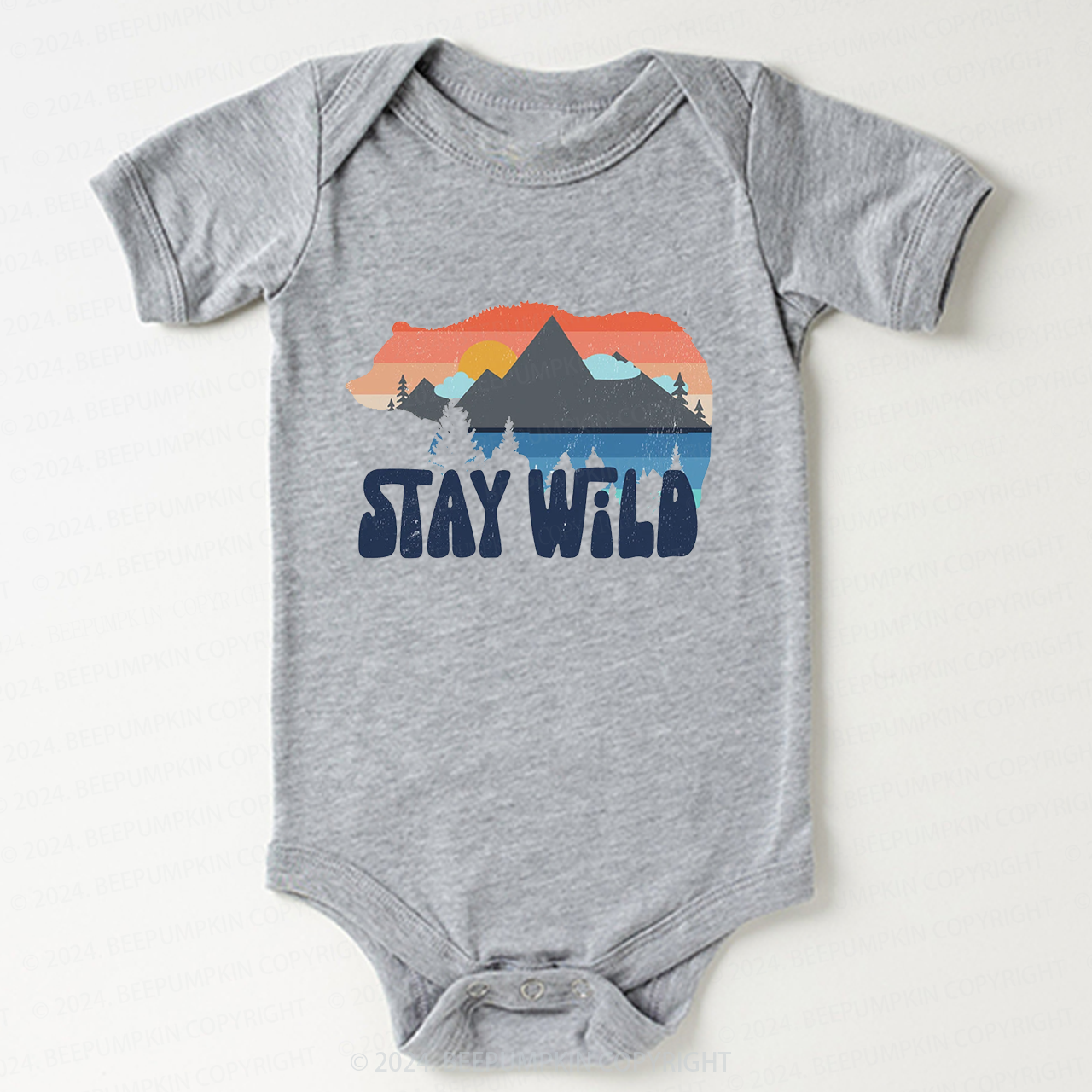Stay Wild Bodysuit For Baby 