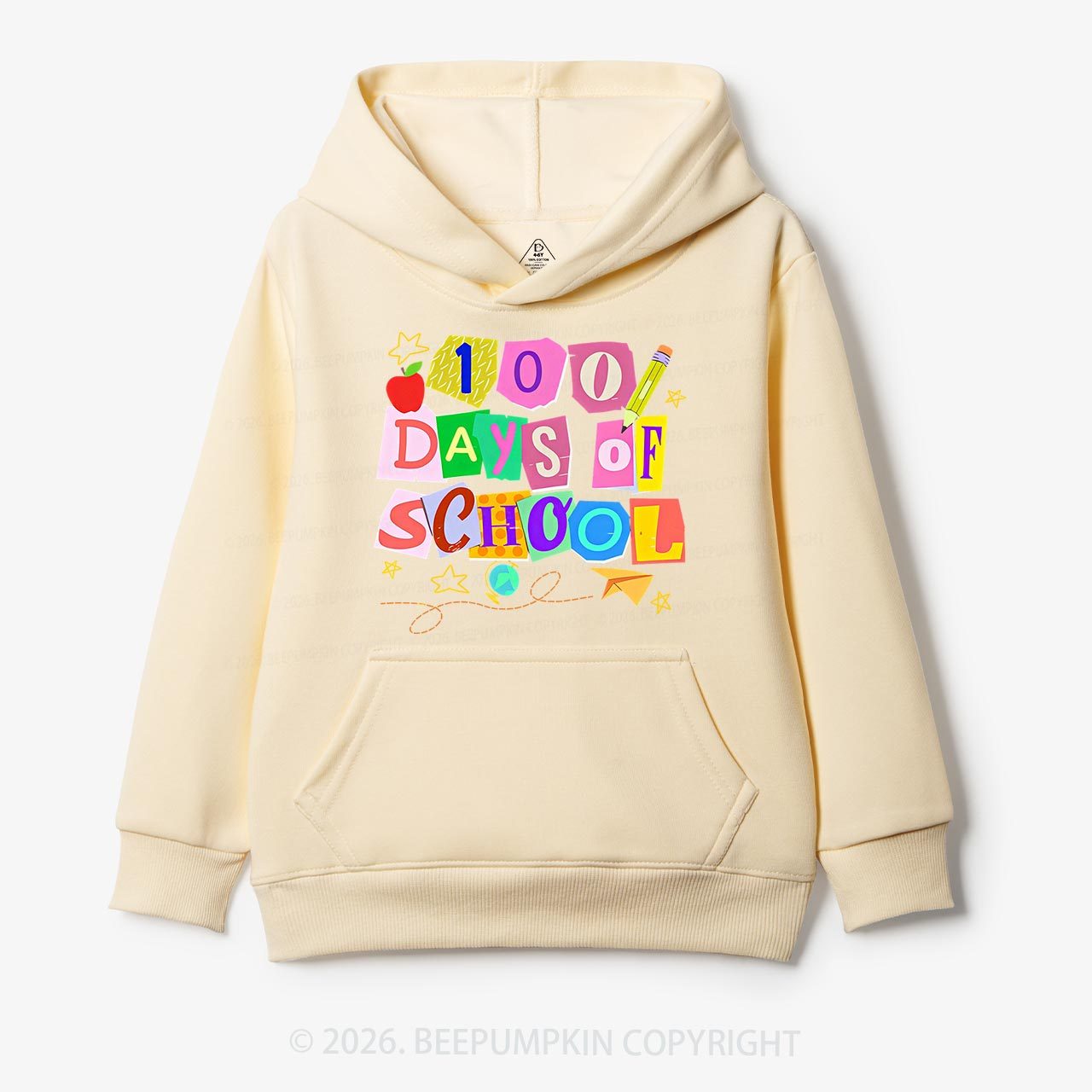 Personalized Pencil & Board Crew Kid's Hoodies Beepumpkin Sale-Beepumpkin™