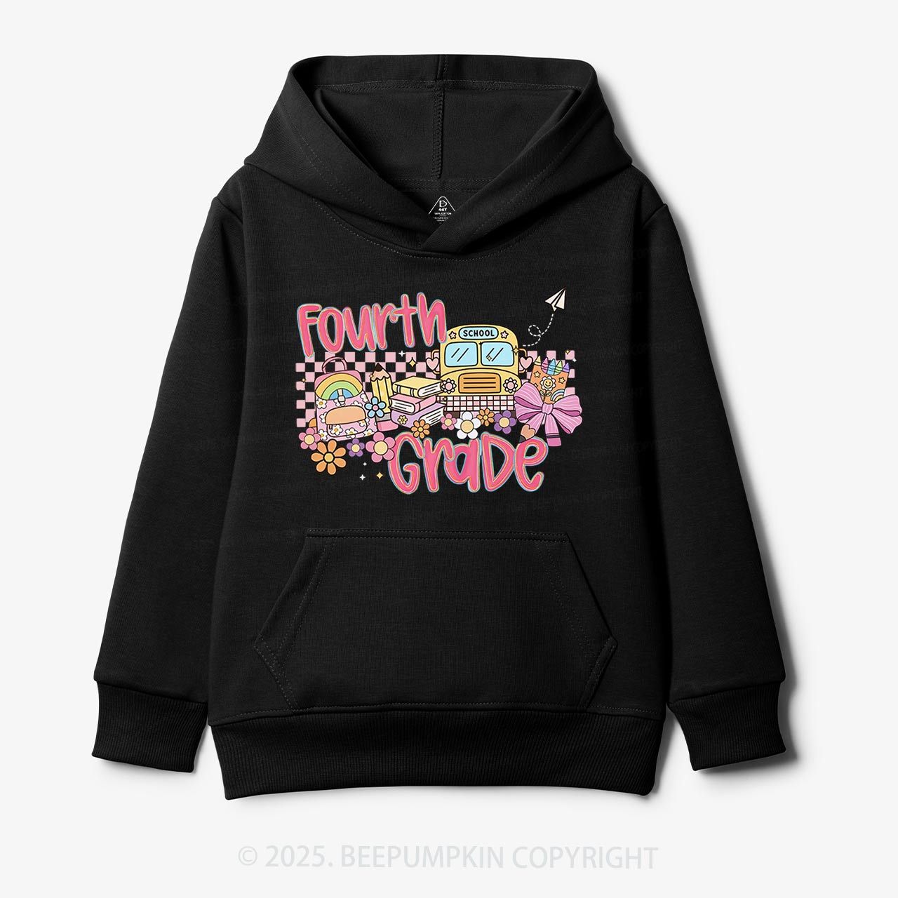 Personalized Happy School Journey Kid's Hoodies Beepumpkin