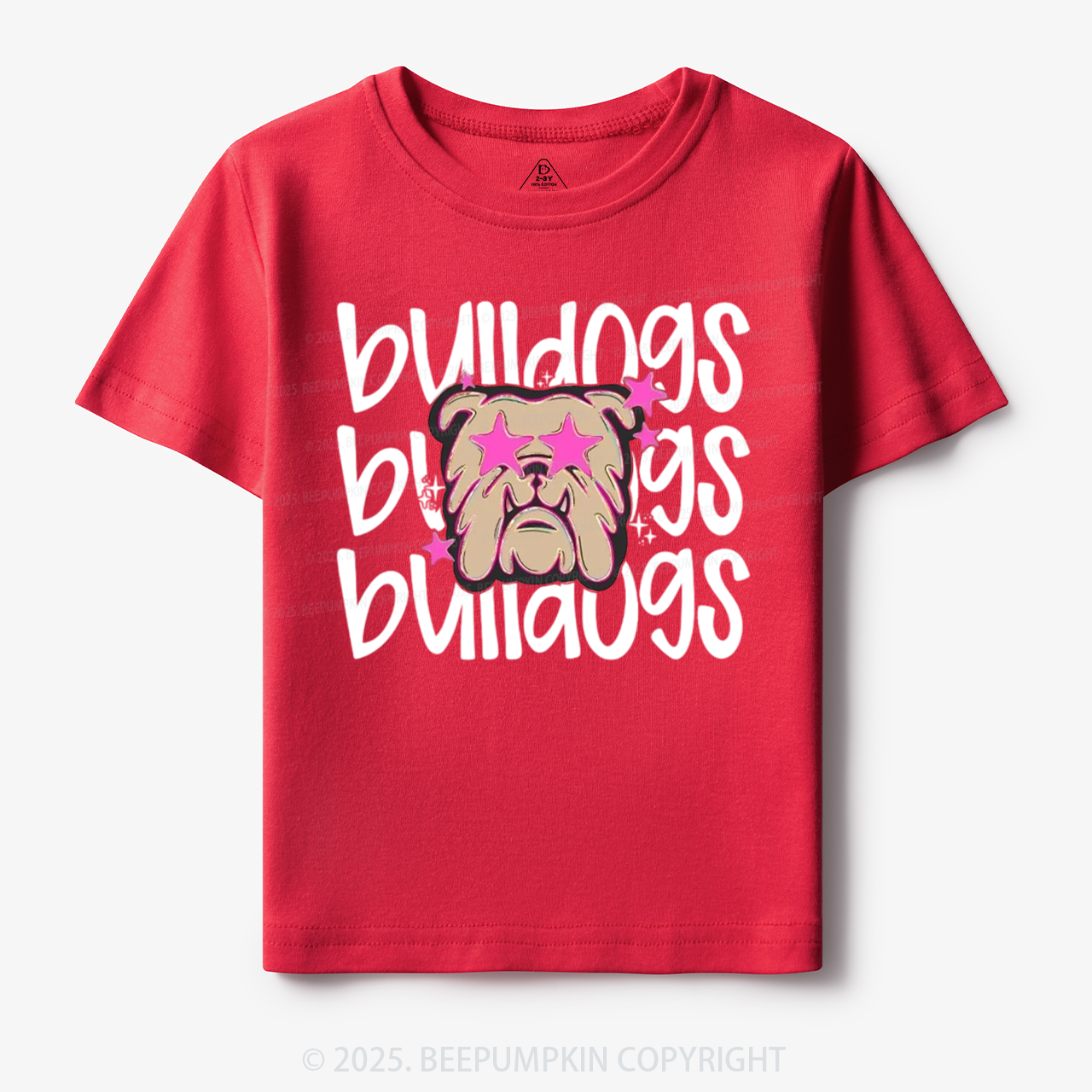 School Mascot Bulldogs Toddler&Kid's Tees Beepumpkin