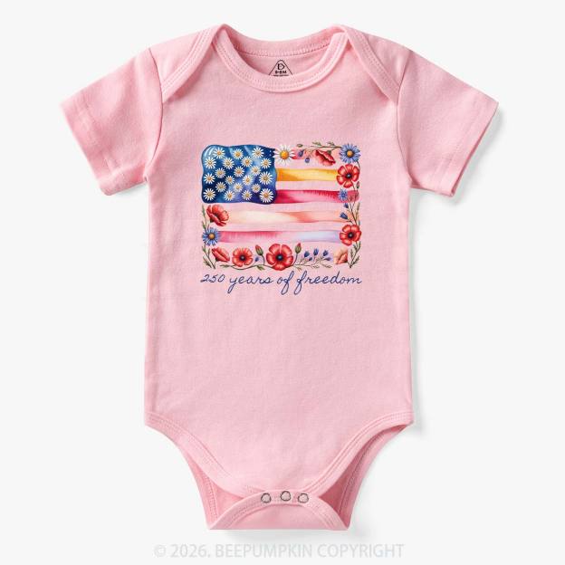 250 Years of Freedom Patriotic Bodysuit
