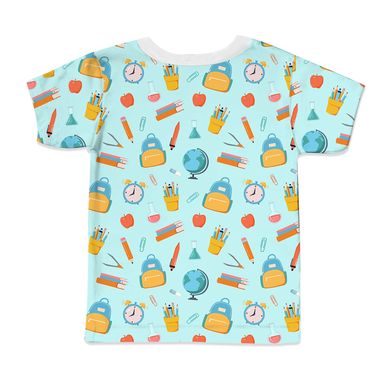 Alarm School Bag Back To School All Over Print Kids Tees