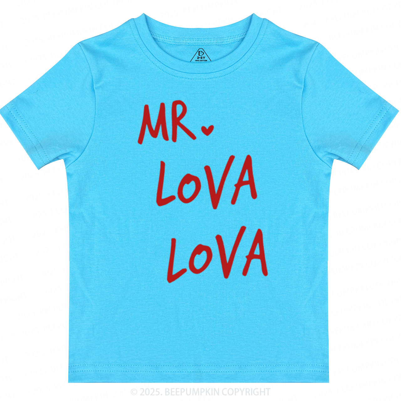 Mr Steal Your Heart Valentines Day Toddler&Kids Tees Beepumpkin