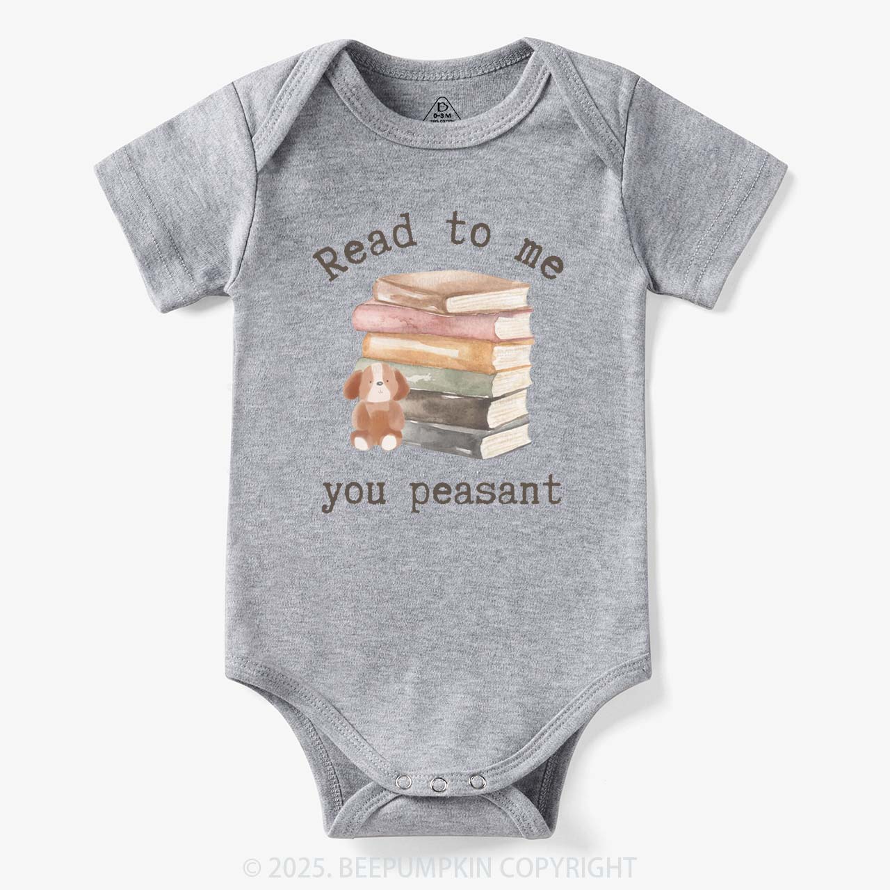 Read To Me You Peasant Bodysuit Beepumpkin