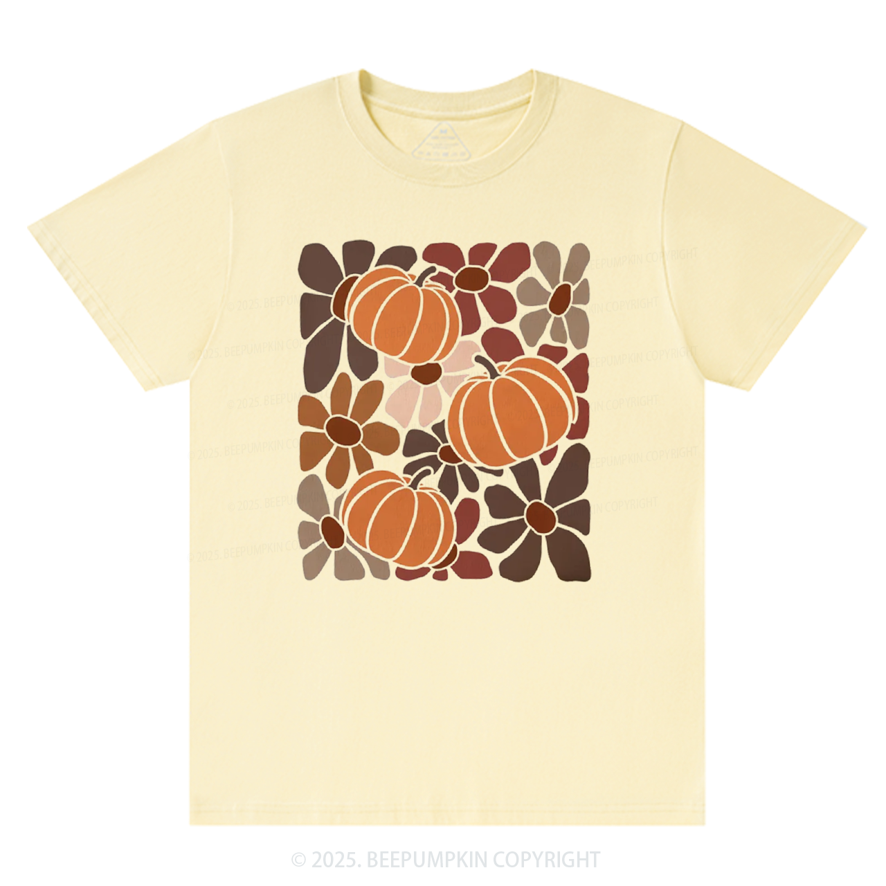 Boho Floral Fall T-Shirts Beepumpkin 