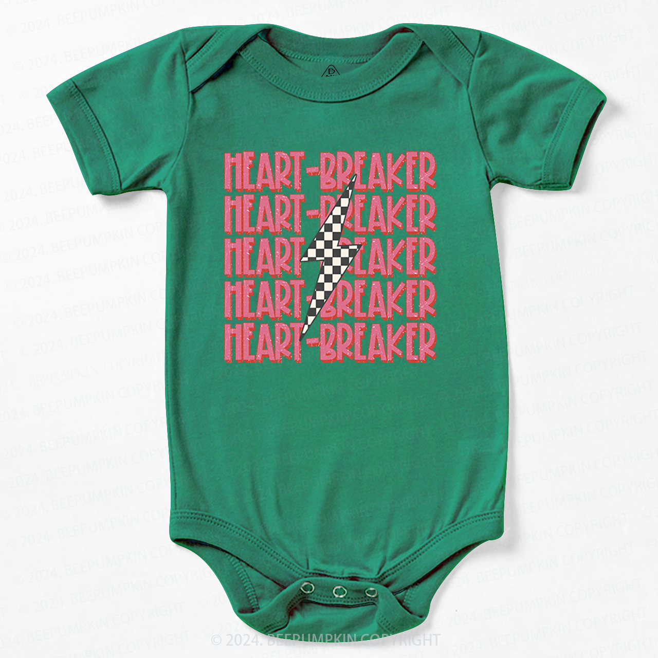 Heart Breaker Valentine Bodysuit For Baby