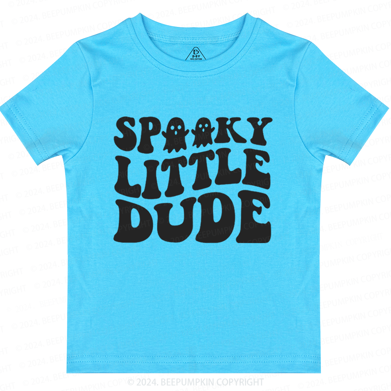 Spooky Little Dude  Halloween Toddler&Kids Tees 