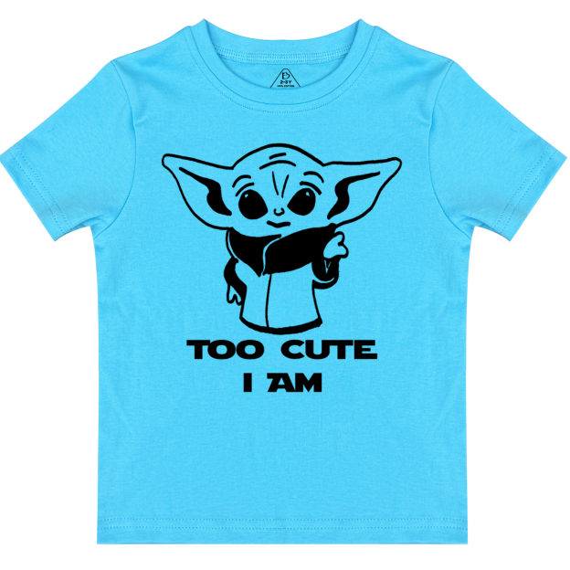 Too Cute I Am Baby Yoda Toddler&Kid's Tees Beepumpkin