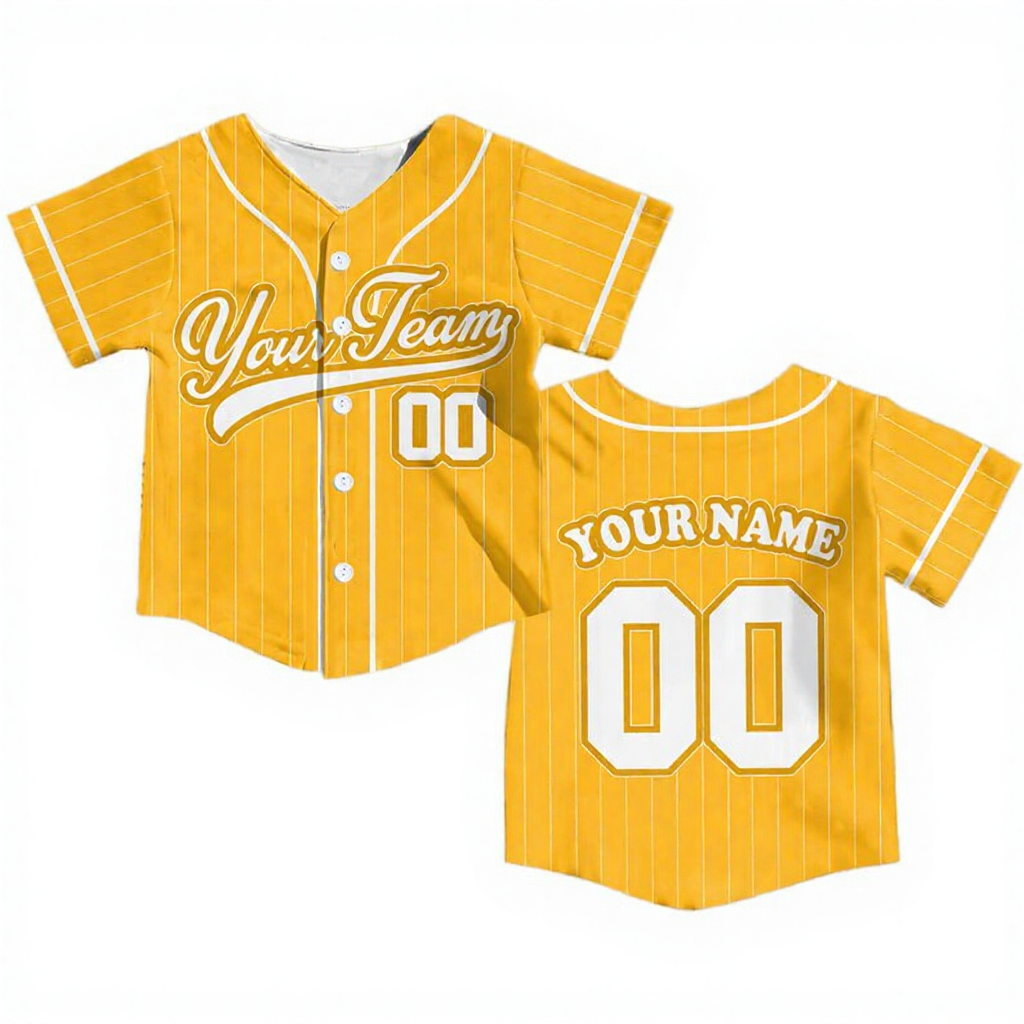 Personalized Team Name And Number Baseball Jersey Beepumpkin