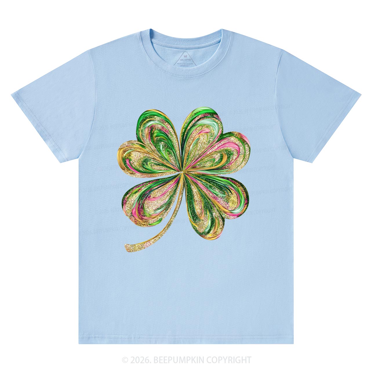Retro Lucky Shamrock St Patrick's Day T-Shirts Beepumpkin