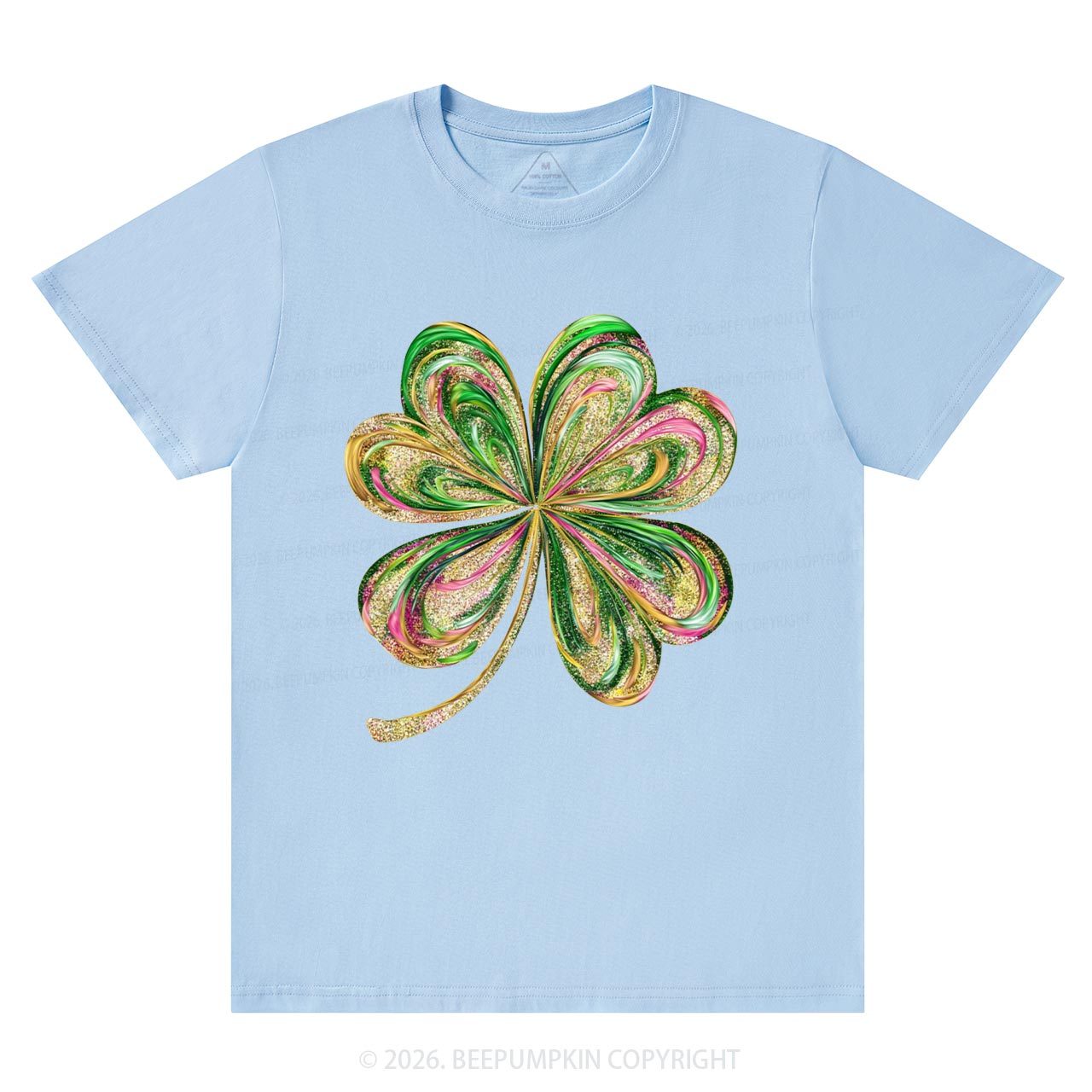 Retro Lucky Shamrock St Patrick's Day T-Shirts Beepumpkin