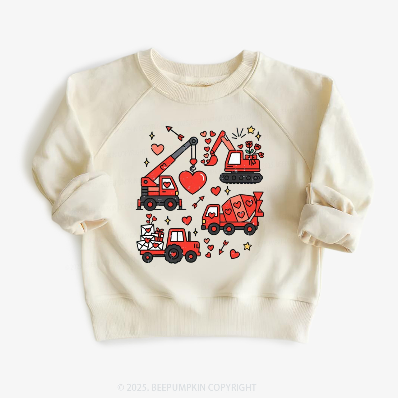 Operation Love Build Valentine's Day Kid's Sweatshirt