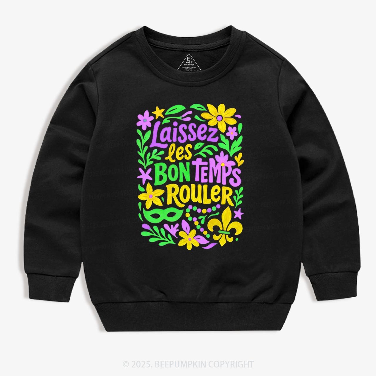 Laissez Les Bon Temps Rouler Kid's Sweatshirt