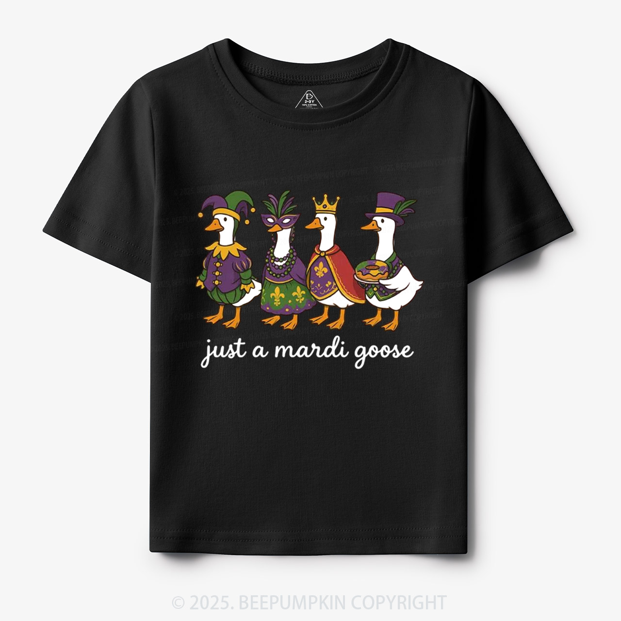 Just A Mardi Goose Toddler&Kid's Tees Beepumpkin