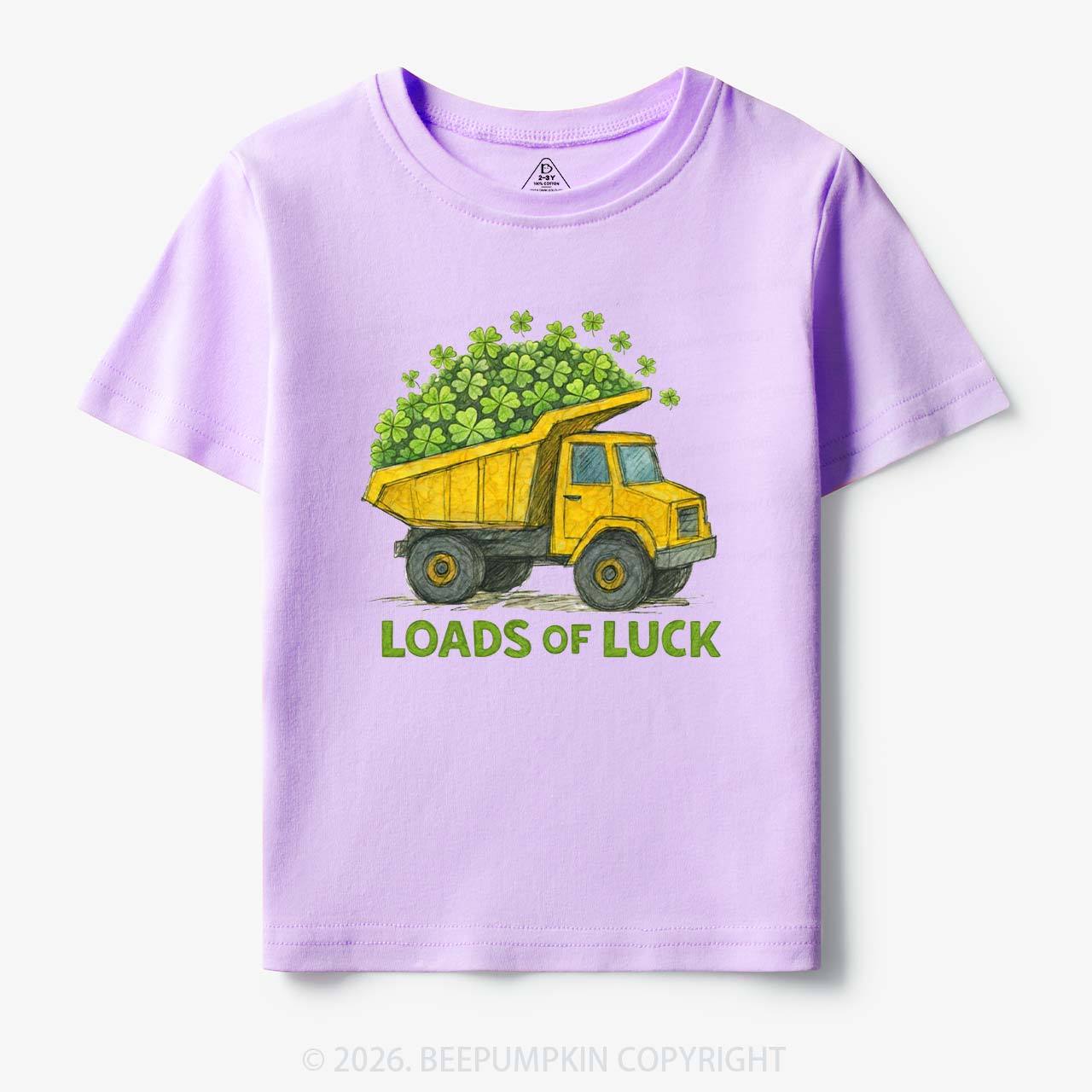 Loads Of Luck St. Patrick's Day Toddler&Kid's Tees Beepumpkin