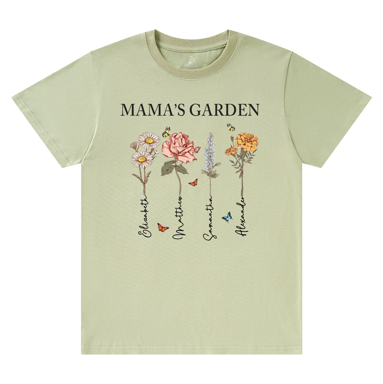 Personalized Mama's Garden T-Shirts