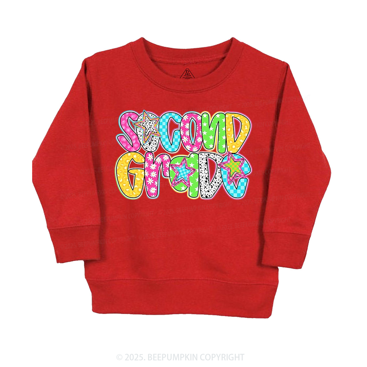 Personalized Grade Glow Up Kid's Sweatshirt