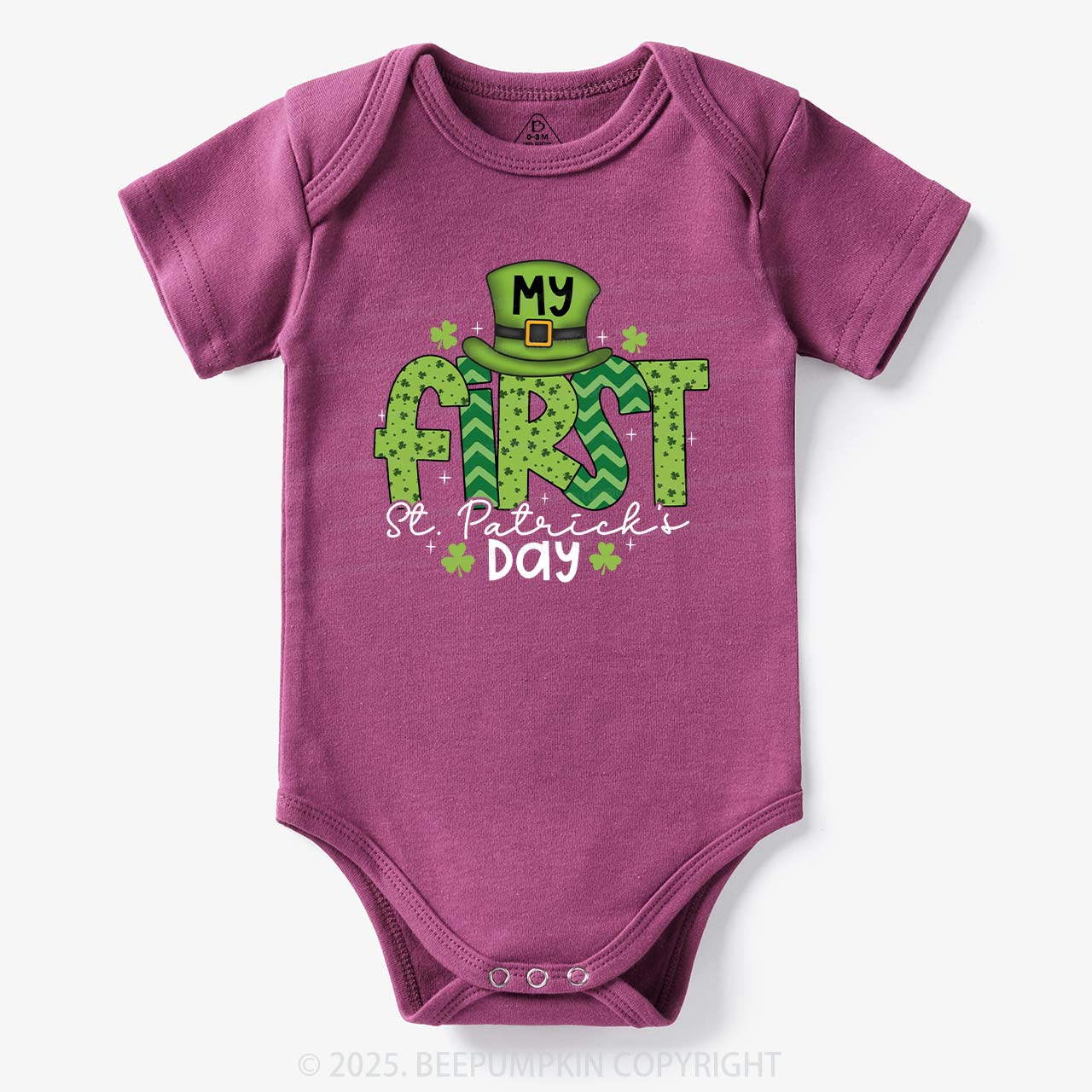 Baby’s First Luck St. Patrick's Day Bodysuit Beepumpkin