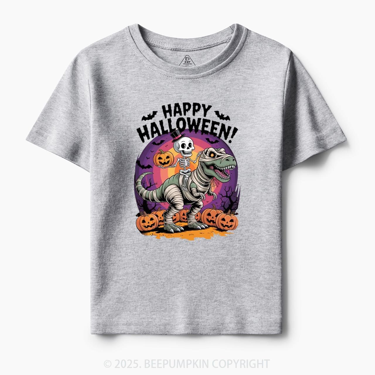 Happy Halloween Toddler&Kid's Tees Beepumpkin