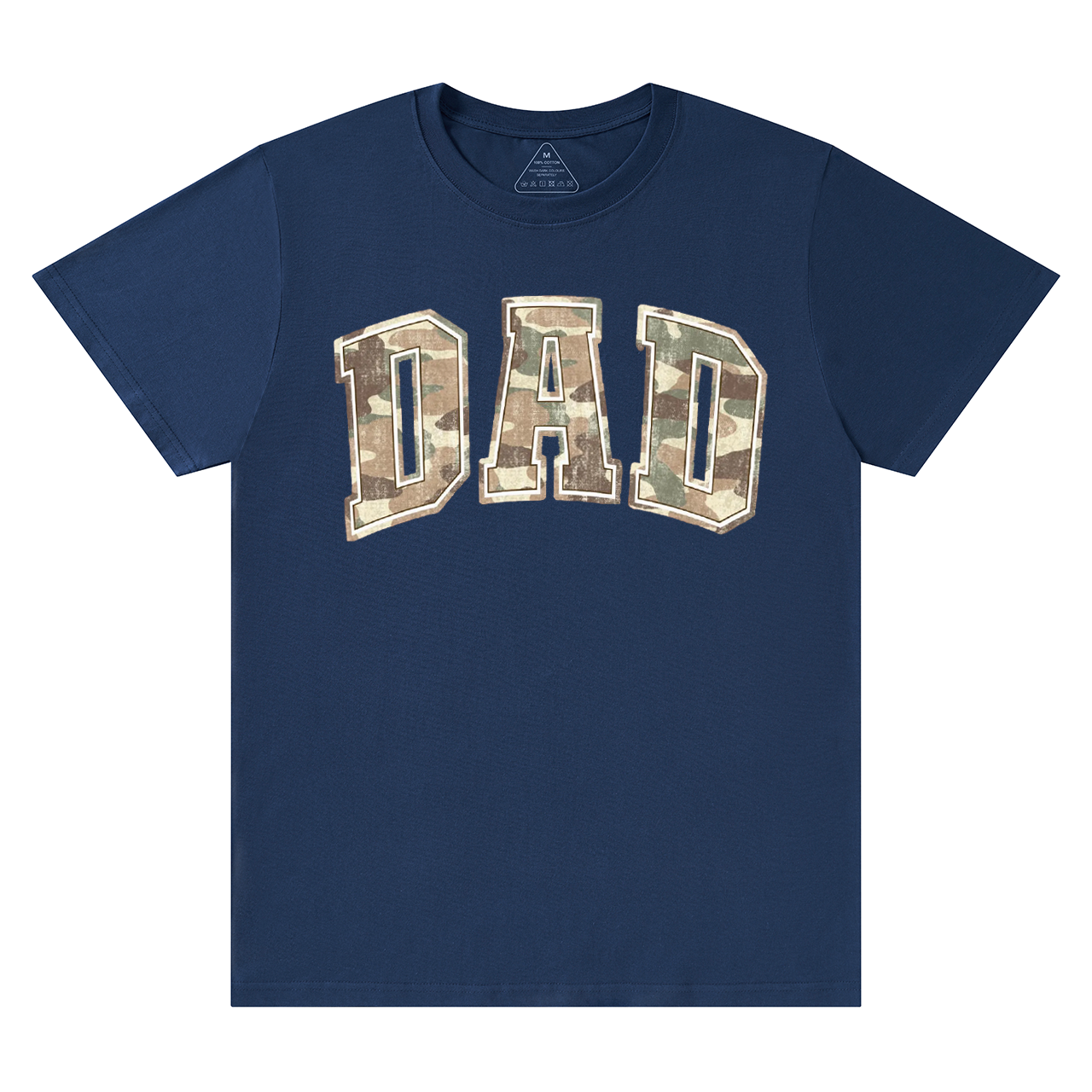 Camouflage Dad T-shirt