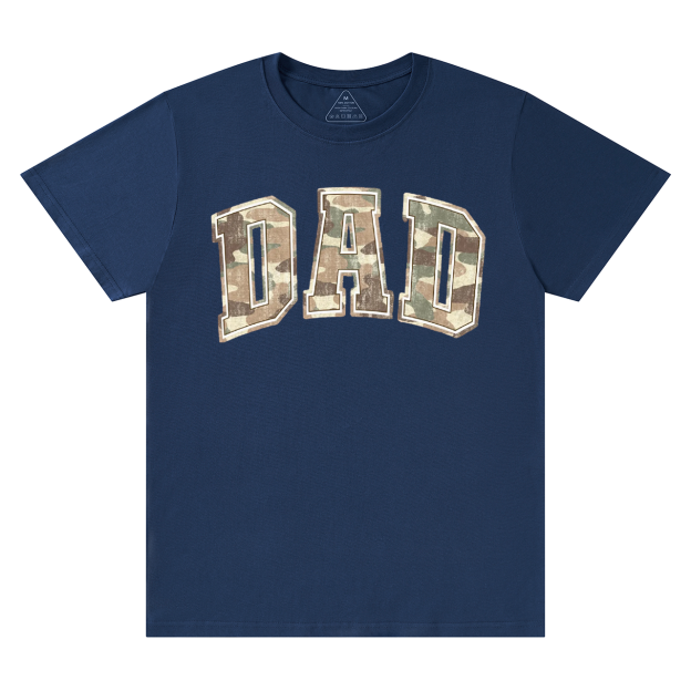 Camouflage Dad T-shirt