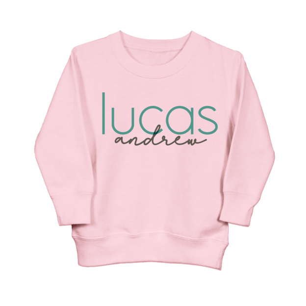 Personalized Name Sweatshirt For Kids