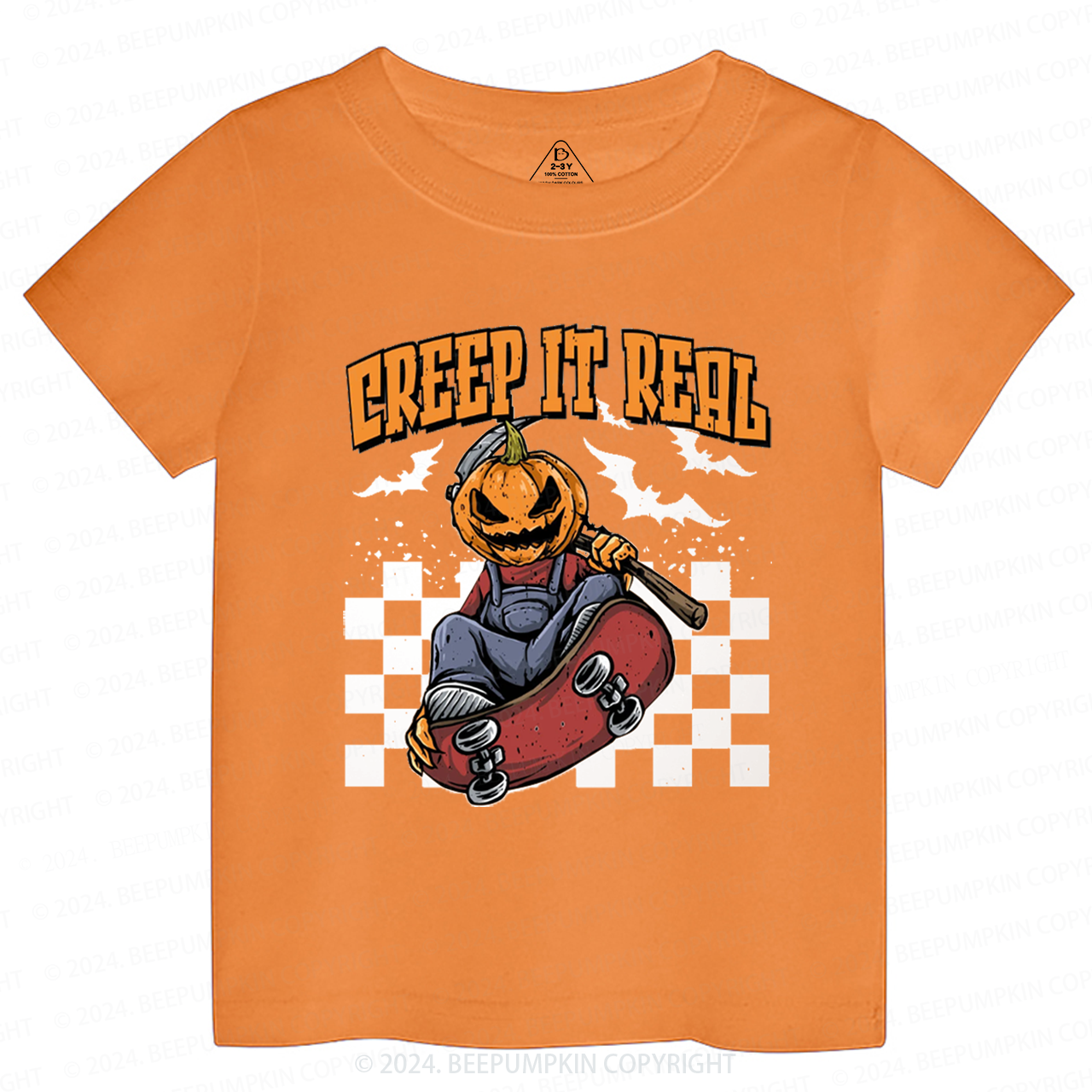 Creep It Real Halloween Toddler&Kids Tees 