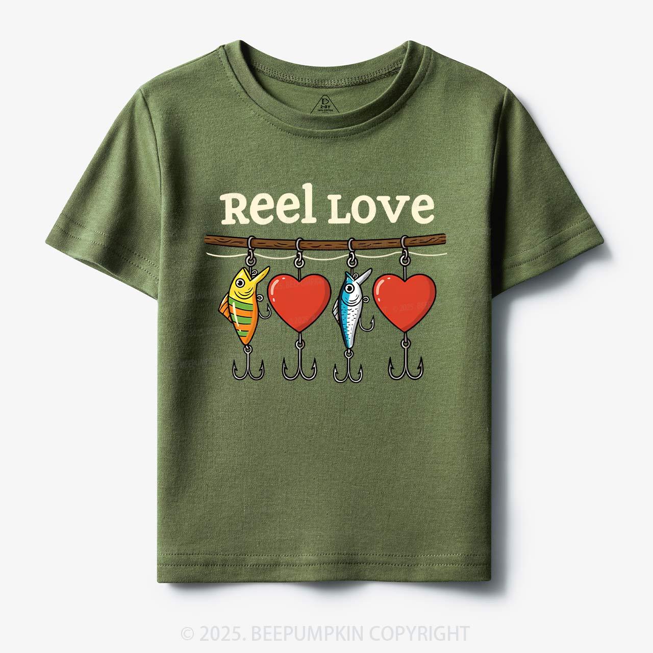 Reel Love Toddler&Kid's Tees Beepumpkin