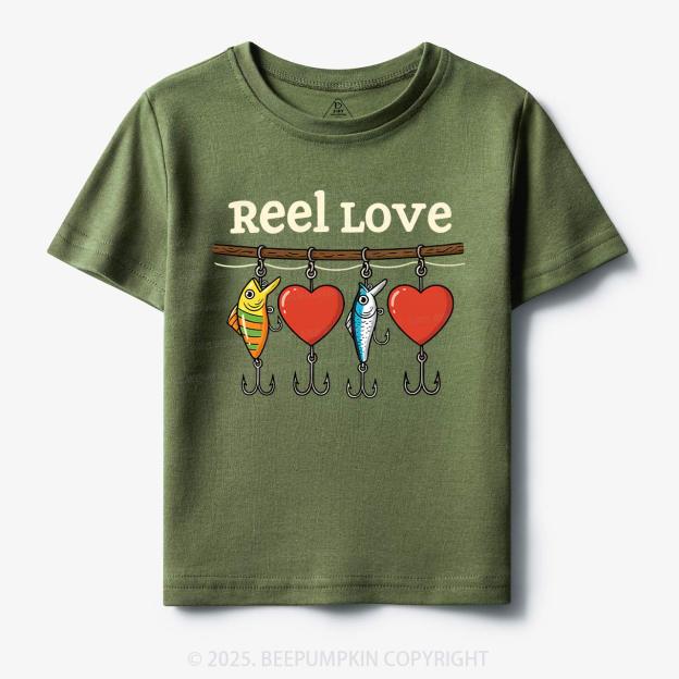 Reel Love Toddler&Kid's Tees Beepumpkin