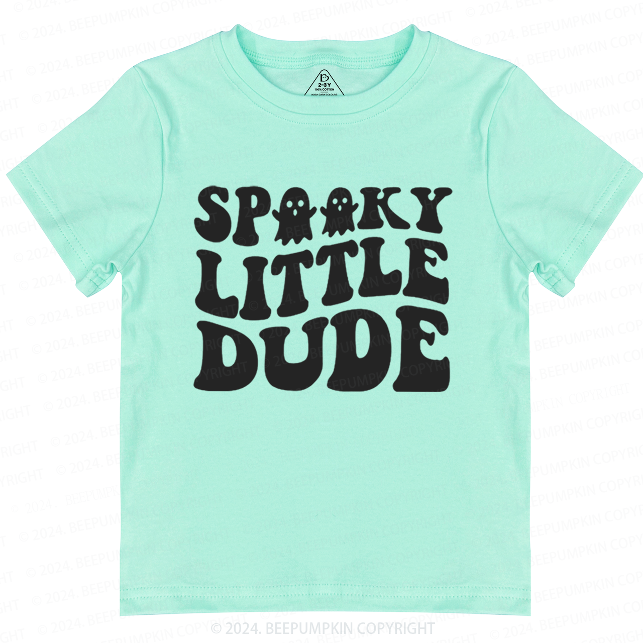 Spooky Little Dude  Halloween Toddler&Kids Tees 