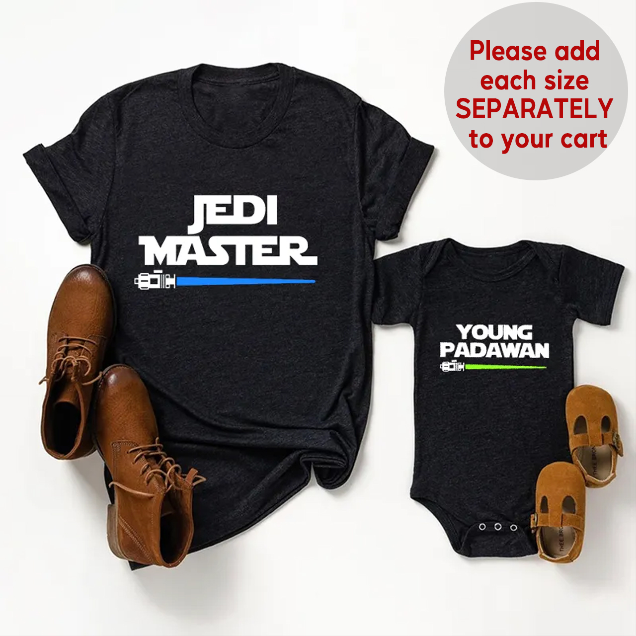 SW Matching T-Shirts For Dad And Me