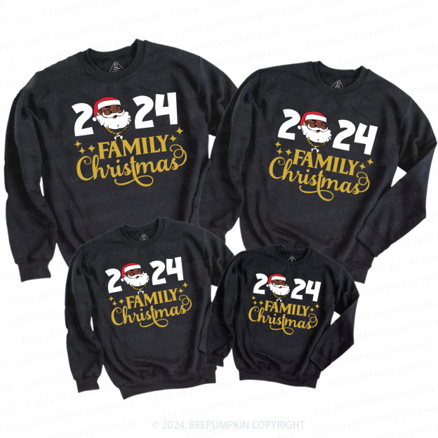 Santa Family Christmas 2024 Party Sweatshirts