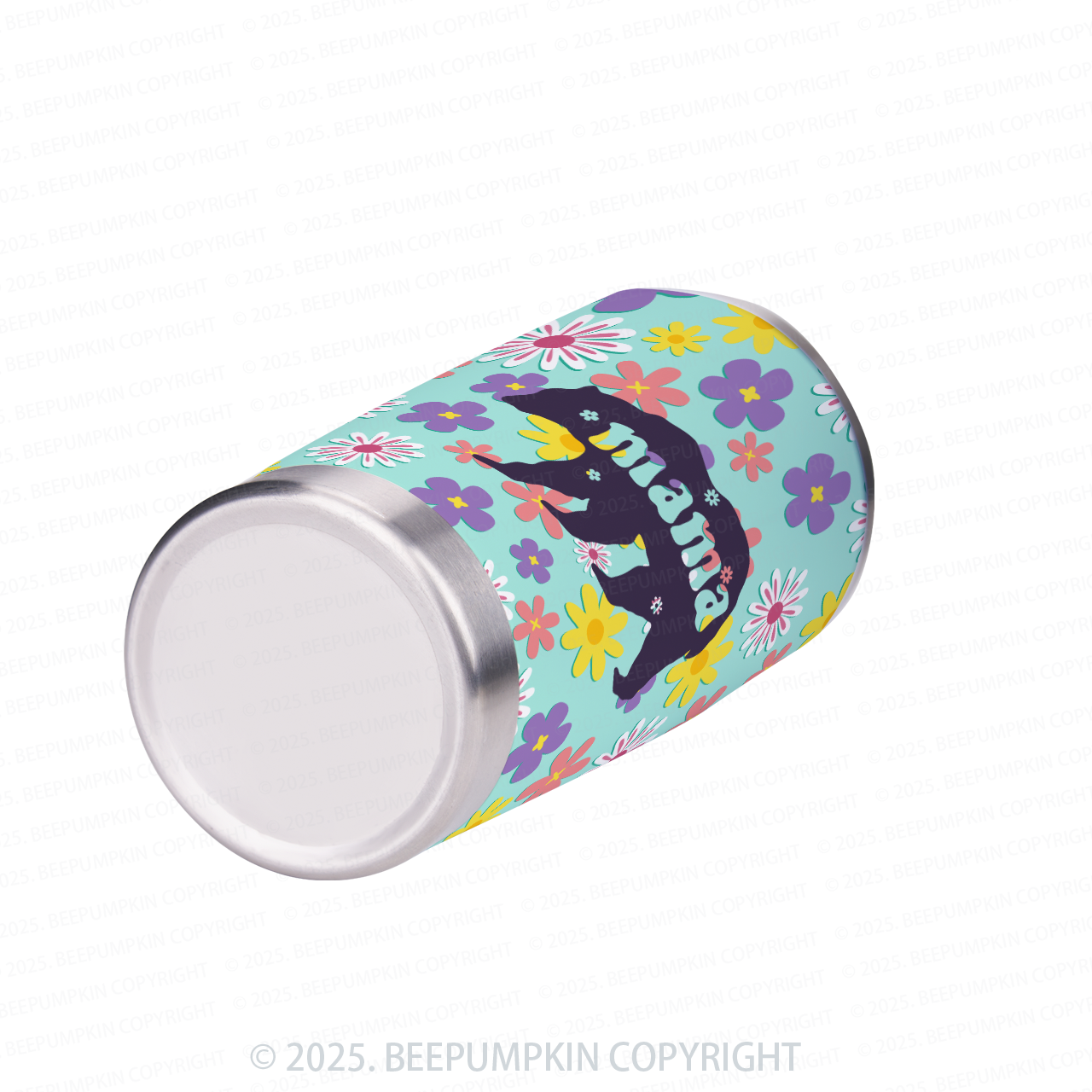 Flower Bear Mom Tumbler