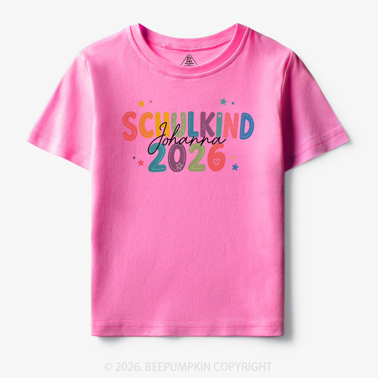 Personalized Schulkind First Day of School Toddler&Kid's Tees