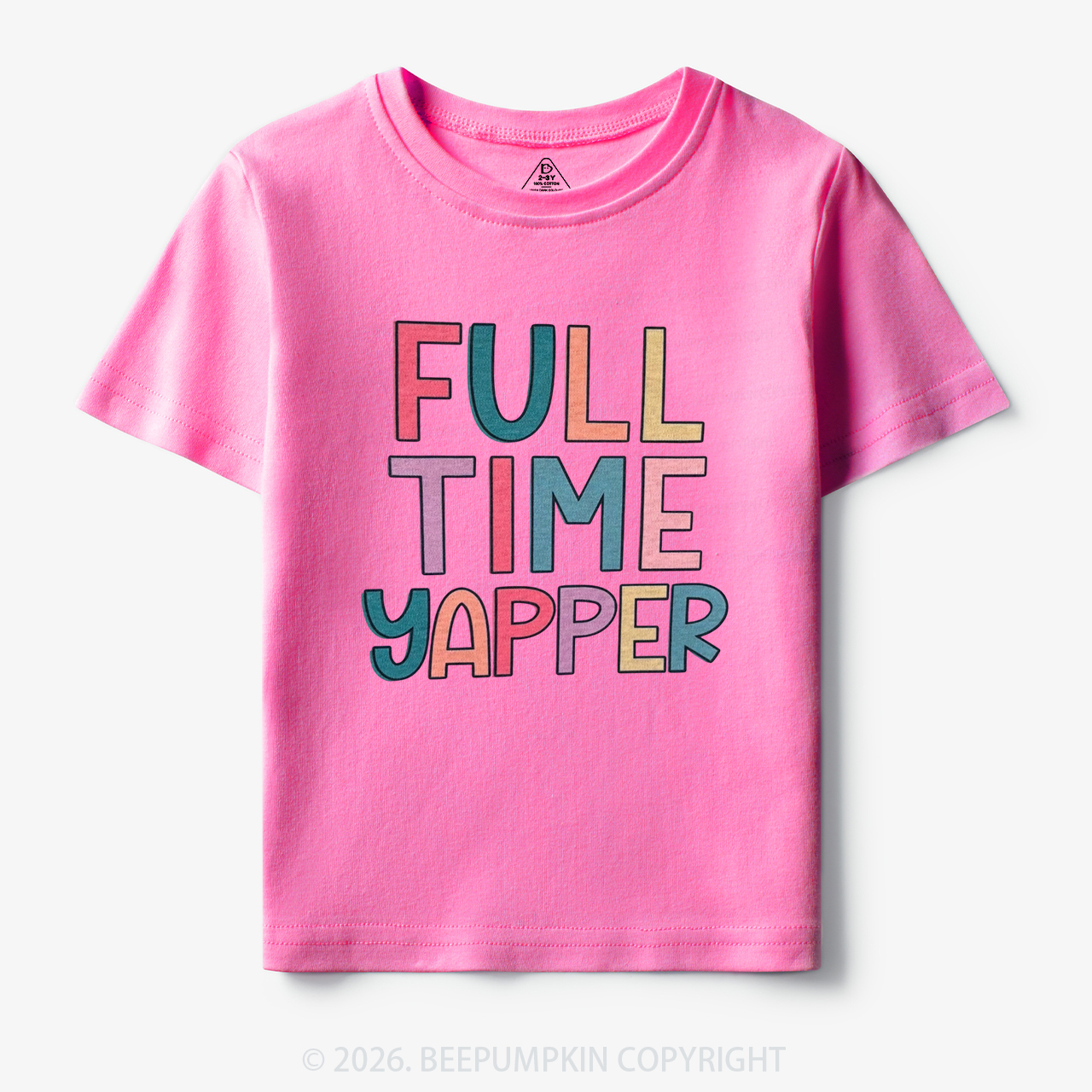 Full Time Yapper Toddler&Kid's Tees