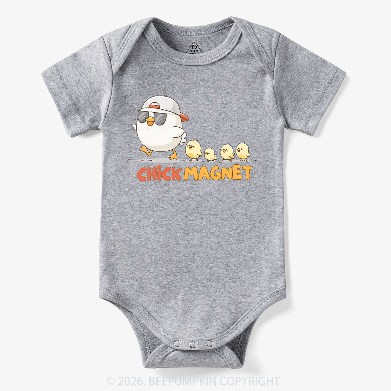 Chick Magnet Funny Farm Animal Bodysuit