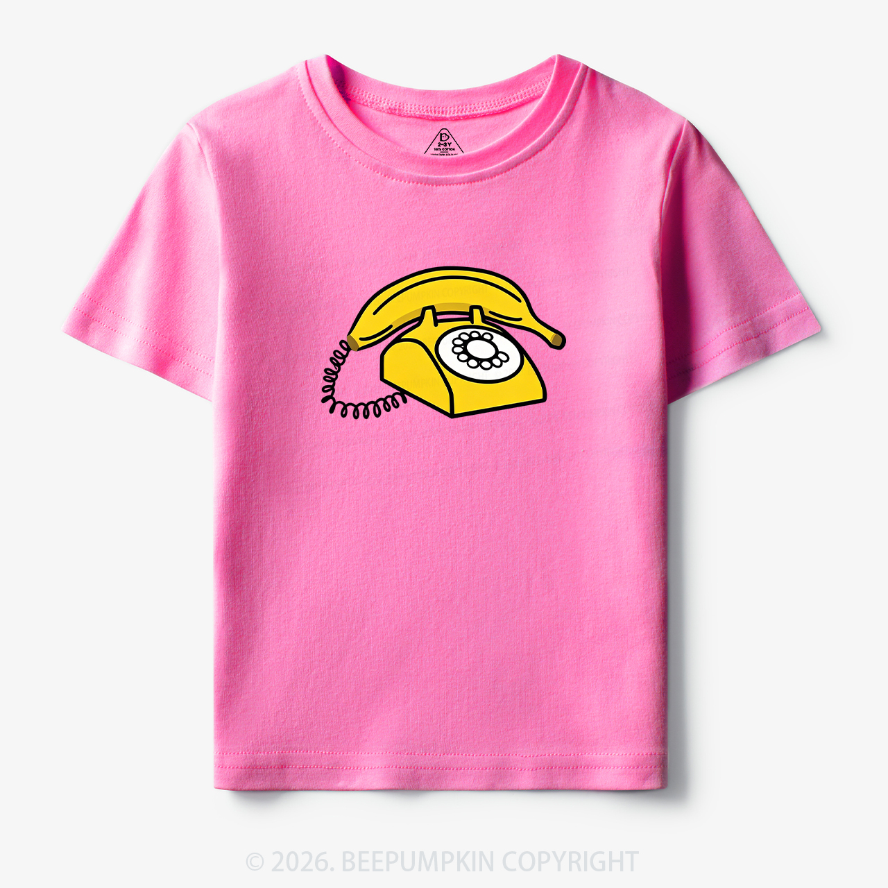 Banana Phone Cute Funny Toddler&Kid's Tees