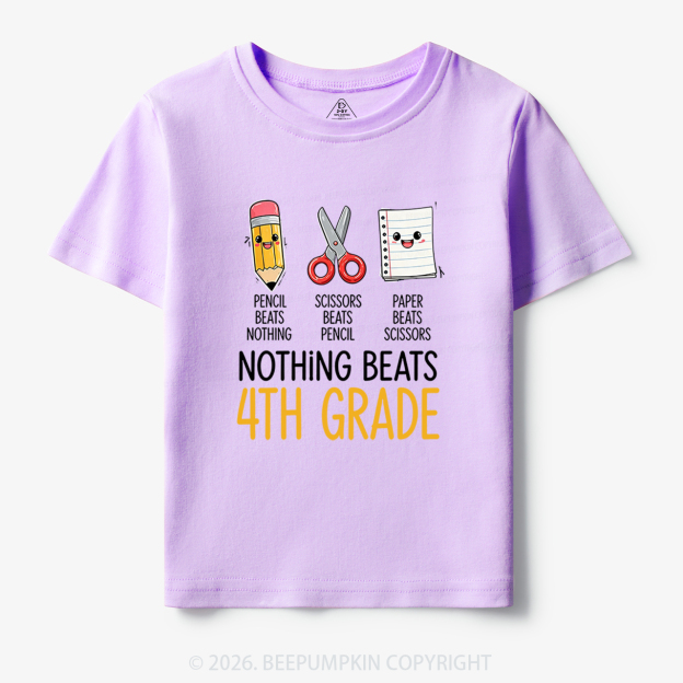 Personalized Rock Paper Scissors Back To School Toddler&Kid's Tees