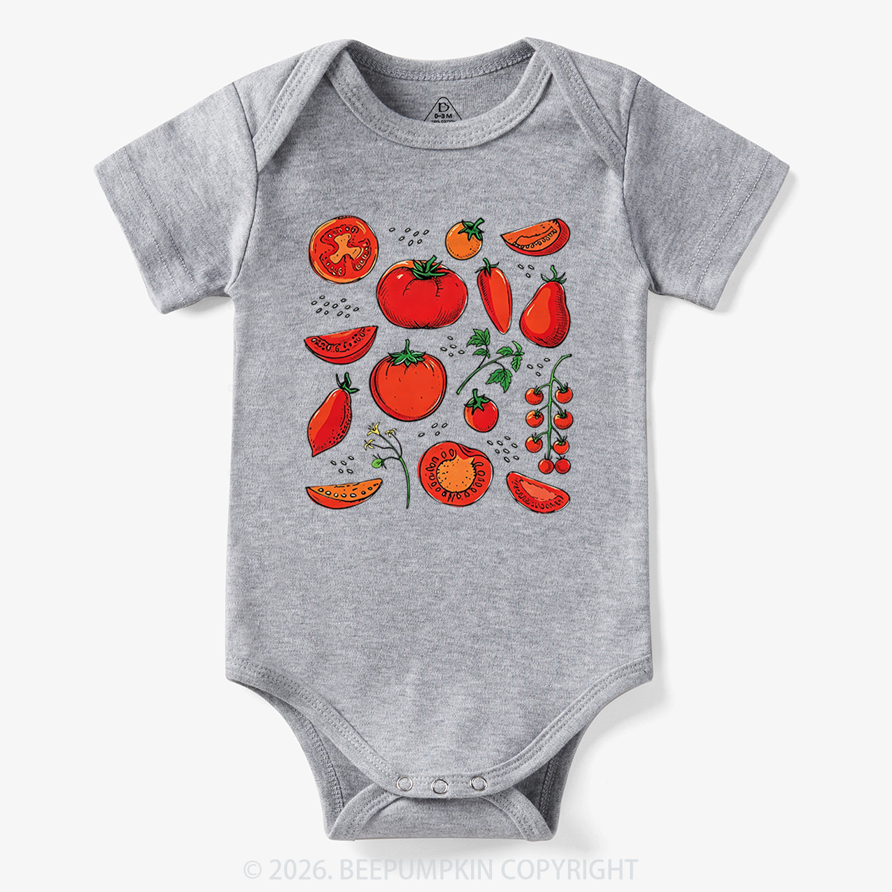 Tiny Tomato Patch Bodysuit