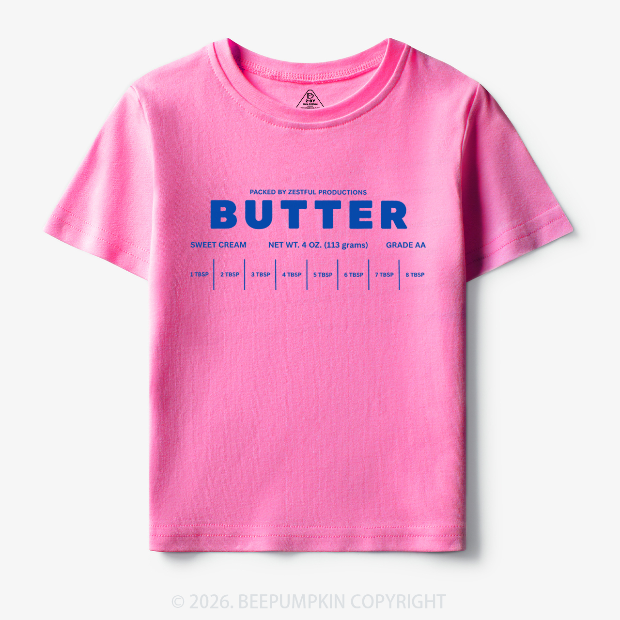 Butter Stick Label Sweet Cream Baking Toddler&Kid's Tees