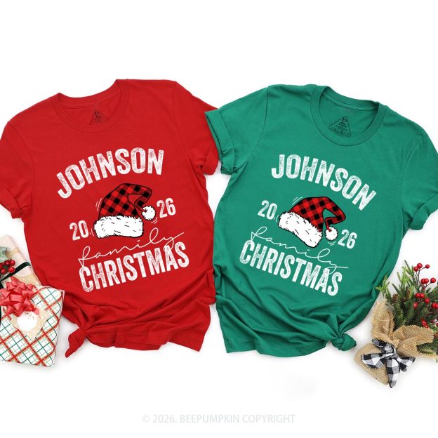 2026 Personalized Custom Christmas Family Shirts