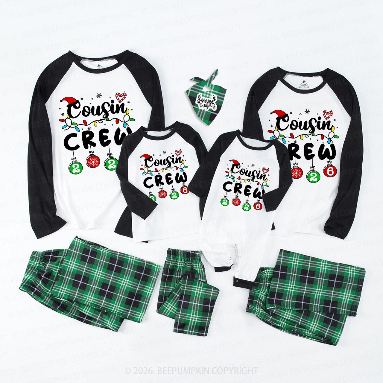 2024 Cousin Crew Lanterns Family Matching Pajamas Beepumpkin Sale-Beepumpkin™