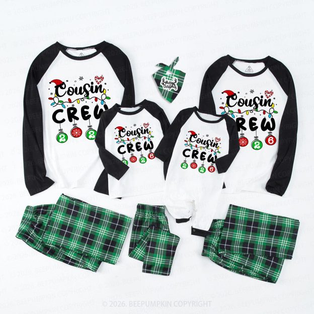 2026 Cousin Crew Lanterns Family Matching Pajamas Beepumpkin