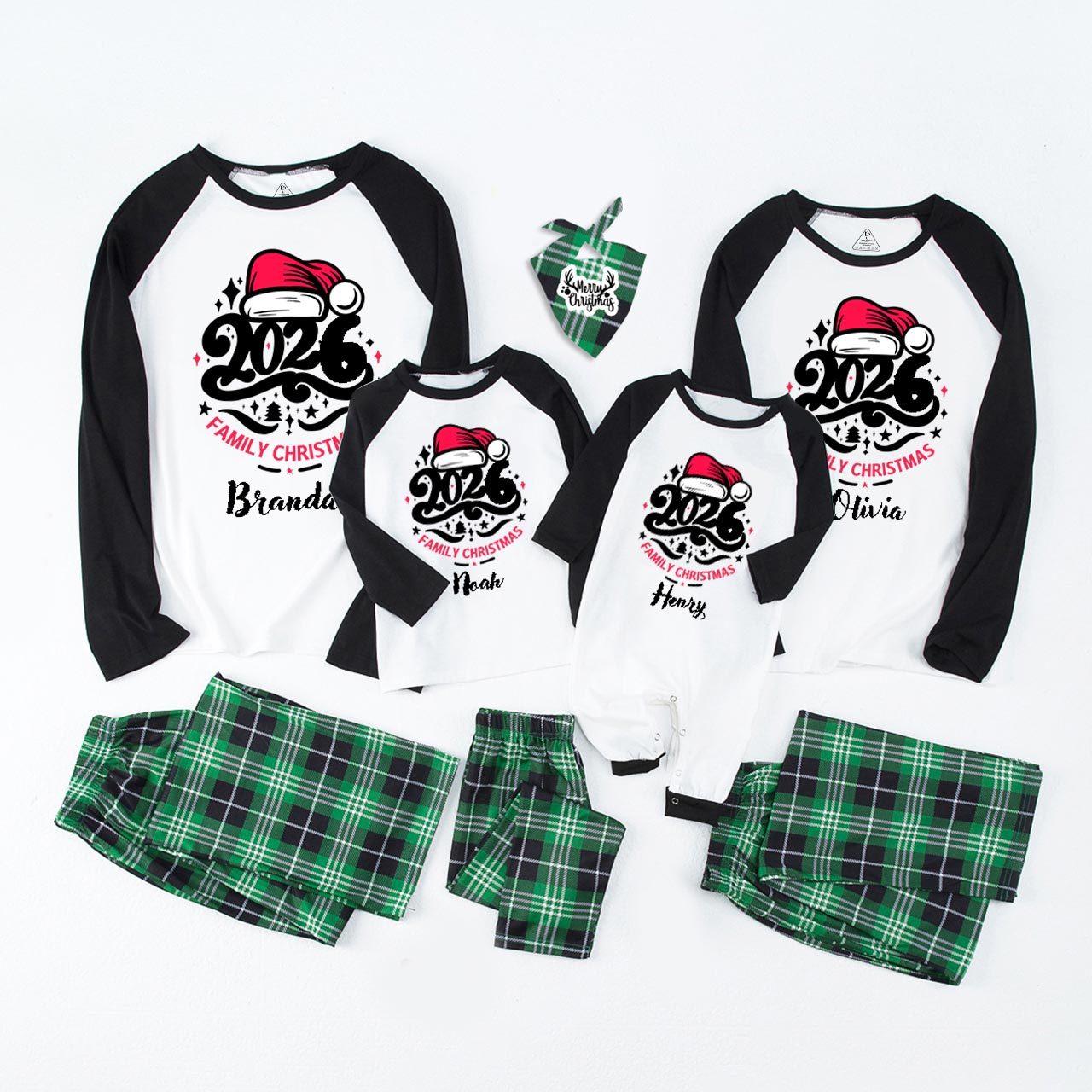 Personalized Name Christmas Family Matching Pajama Set Beepumpkin Sale-Beepumpkin™