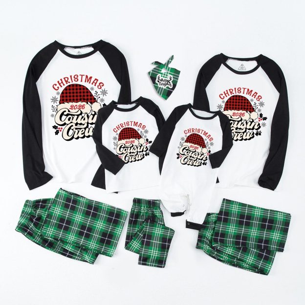 2026 Xmas Gift for Cousins Cousin Crew Matching Pajamas