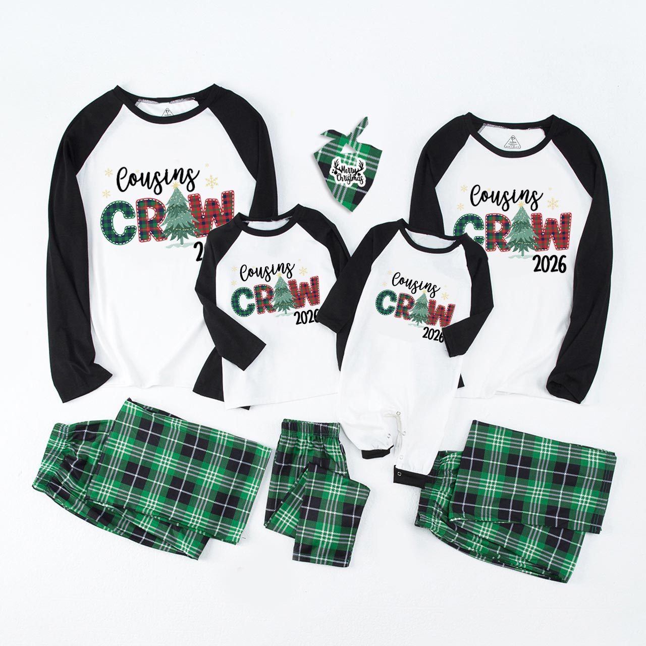 Cousins Crew Christmas Family Matching Pajamas Beepumpkin Sale-Beepumpkin™