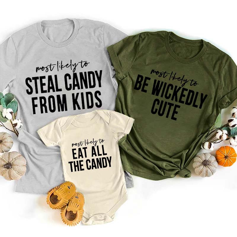 Family Shirts Most Likely To Halloween Party