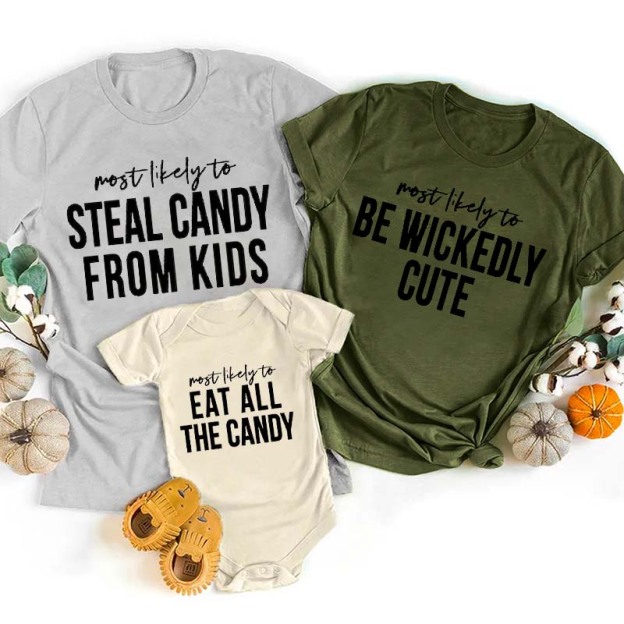 Family Shirts Most Likely To Halloween Party